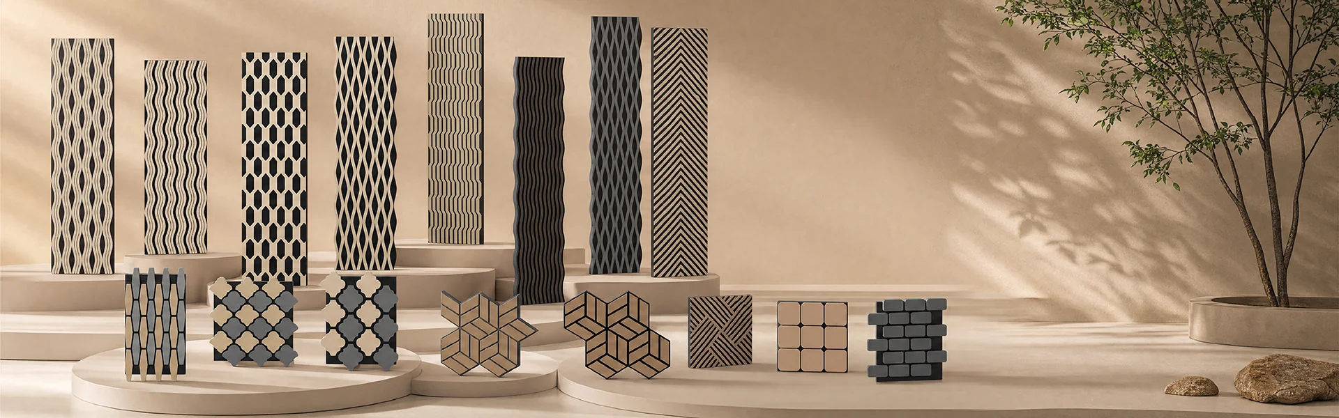 Pannelli acustici in MDF