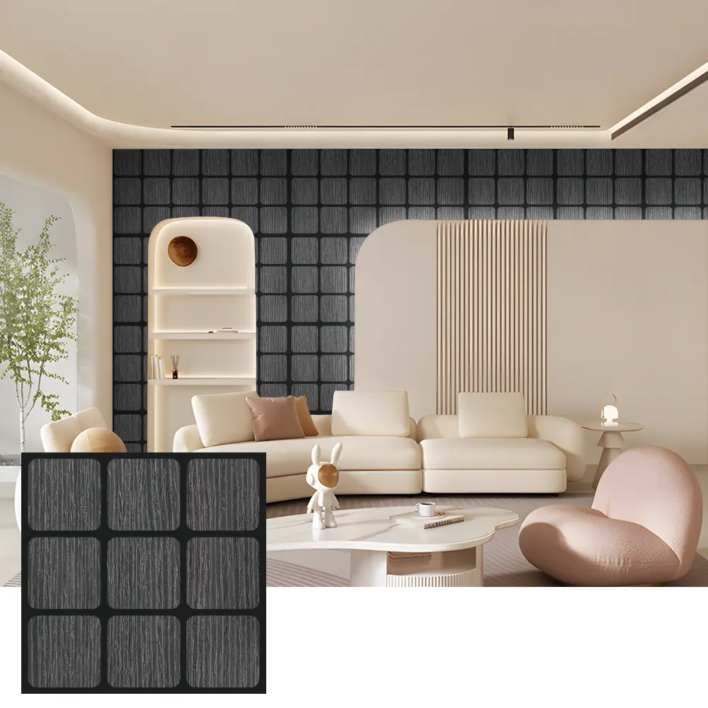 Pannelli acustici decorativi in legno per pareti interne
